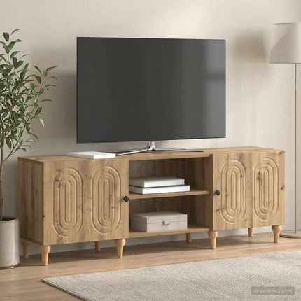 TV-skåp 150 x 31 x 50 cm Artisan-ek Konstruerat trä