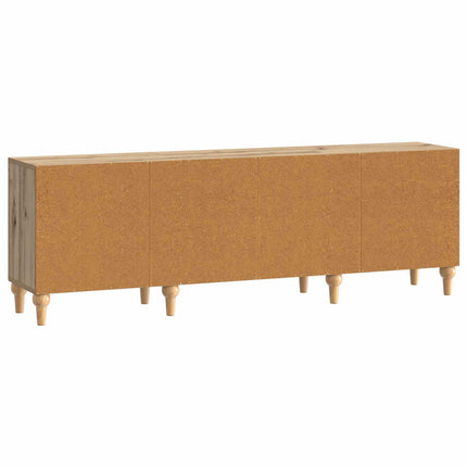 TV-skåp 150 x 31 x 50 cm Artisan-ek Konstruerat trä