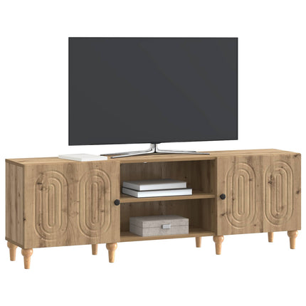 TV-skåp 150 x 31 x 50 cm Artisan-ek Konstruerat trä
