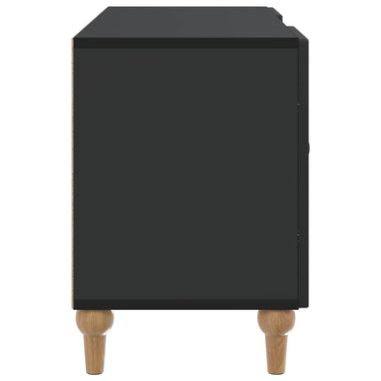 TV-skåp Svart 102 x 34,5 x 50 cm Konstruerat trä