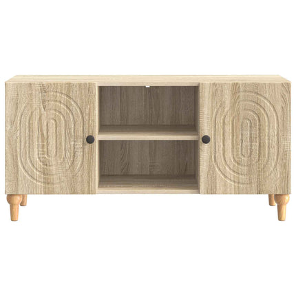 TV-skåp Sonoma-ek 102 x 34,5 x 50 cm Konstruerat trä