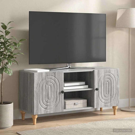 TV-skåp Grå sonoma-ek 102 x 34,5 x 50 cm Konstruerat trä