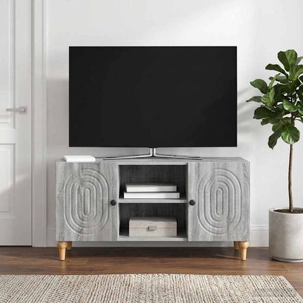 TV-skåp Grå sonoma-ek 102 x 34,5 x 50 cm Konstruerat trä