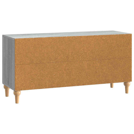 TV-skåp Grå sonoma-ek 102 x 34,5 x 50 cm Konstruerat trä