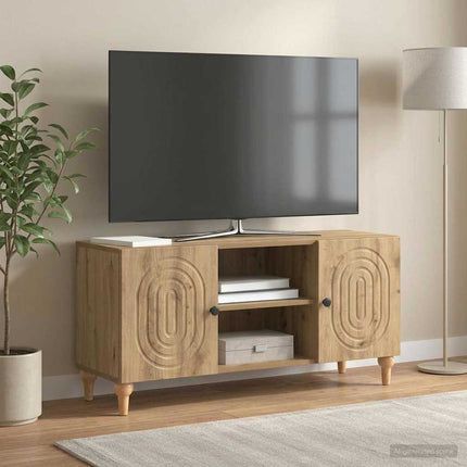 TV-skåp 102 x 34,5 x 50 cm Artisan-ek Konstruerat trä