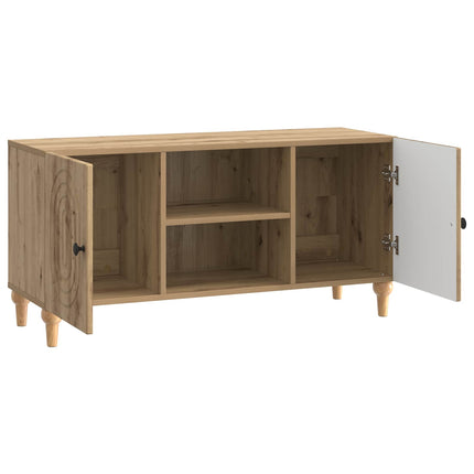 TV-skåp Artisan-ek 102 x 34,5 x 50 cm Konstruerat trä
