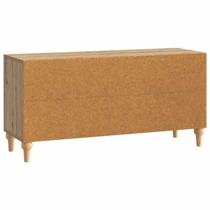 TV-skåp Artisan-ek 102 x 34,5 x 50 cm Konstruerat trä