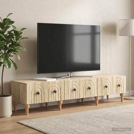 TV-skåp med låda Sonoma-ek 147 x 34,5 x 30 cm Konstruerat trä
