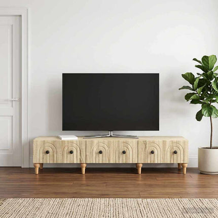 TV-skåp med låda Sonoma-ek 147 x 34,5 x 30 cm Konstruerat trä