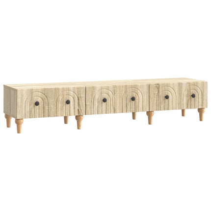 TV-skåp med låda Sonoma-ek 147 x 34,5 x 30 cm Konstruerat trä