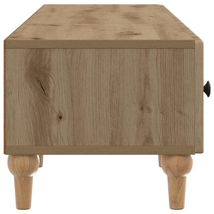 TV-skåp med låda Artisan-ek 147 x 34,5 x 30 cm Konstruerat trä