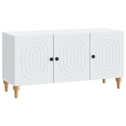 TV-skåp Vit 99 x 34,5 x 50 cm Konstruerat trä