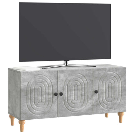 TV-skåp Betonggrå 99 x 34,5 x 50 cm Konstruerat trä