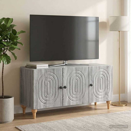 TV-skåp Grå sonoma-ek 99 x 34,5 x 50 cm Konstruerat trä