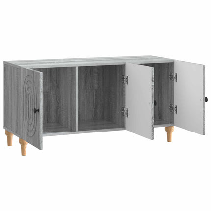 TV-skåp Grå sonoma-ek 99 x 34,5 x 50 cm Konstruerat trä