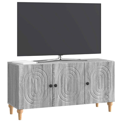 TV-skåp Grå sonoma-ek 99 x 34,5 x 50 cm Konstruerat trä