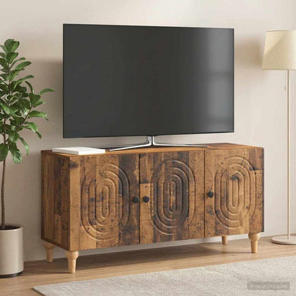 TV-skåp Gammalt trä 99 x 34,5 x 50 cm Konstruerat trä