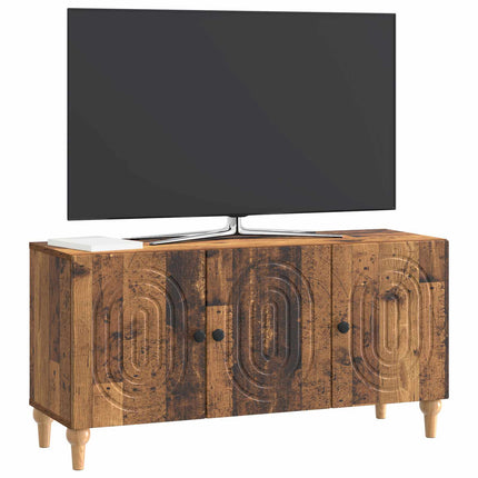 TV-skåp Gammalt trä 99 x 34,5 x 50 cm Konstruerat trä