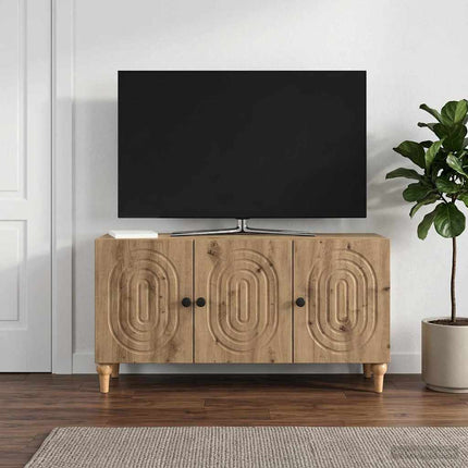 TV-skåp 99 x 34,5 x 50 cm Artisan-ek Konstruerat trä