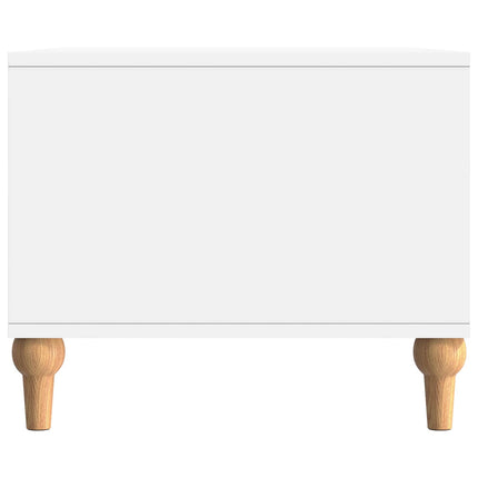 Kaffeebord Vit 90 x 50 x 40 cm Konstruerat trä