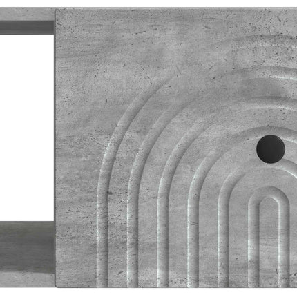 Kaffeebord Betonggrå 90 x 50 x 40 cm Konstruerat trä