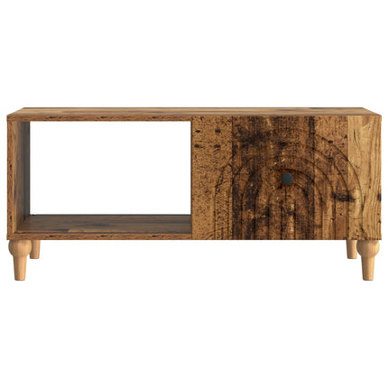 Kaffeebord Gammalt trä 90 x 50 x 40 cm Konstruerat trä