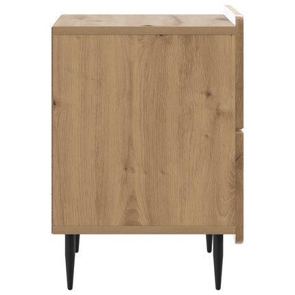 Nattduksbord med låda 2 pcs Artisan-ek 43 x 34,5 x 49,5 cm