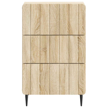 Nattduksbord med låda Sonoma-ek 43x 41 x 68 cm Konstruerat trä