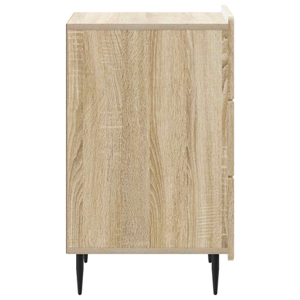Nattduksbord med låda Sonoma-ek 43x 41 x 68 cm Konstruerat trä