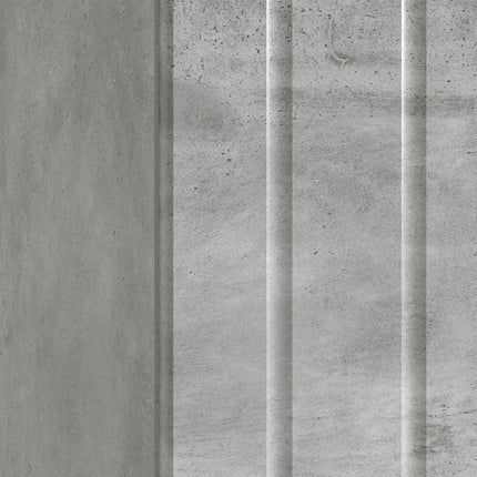 Nattduksbord 2 pcs Betonggrå 43 x 34,5 x 52 cm Konstruerat trä