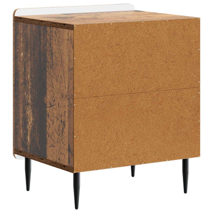 Nattduksbord Gammalt trä 43 x 34,5 x 52 cm Konstruerat trä