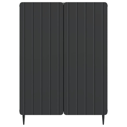 Sideboard Svart 66 x 34,5 x 92 cm Konstruerat trä