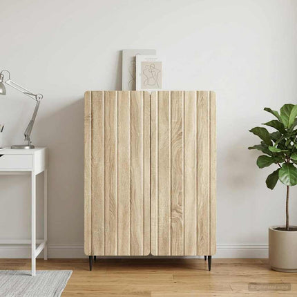 Sideboard Sonoma-ek 66 x 34,5 x 92 cm Konstruerat trä
