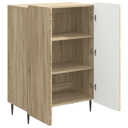 Sideboard Sonoma-ek 66 x 34,5 x 92 cm Konstruerat trä