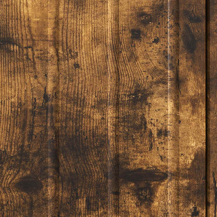 Sideboard Rökt ek 66 x 34,5 x 92 cm Konstruerat trä