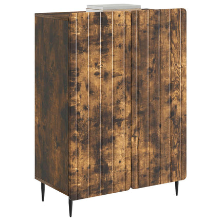 Sideboard Rökt ek 66 x 34,5 x 92 cm Konstruerat trä