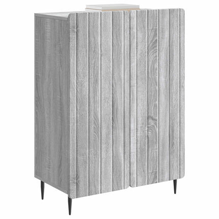 Sideboard Grå sonoma-ek 66 x 34,5 x 92 cm Konstruerat trä
