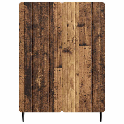 Sideboard Gammalt trä 66 x 34,5 x 92 cm Konstruerat trä