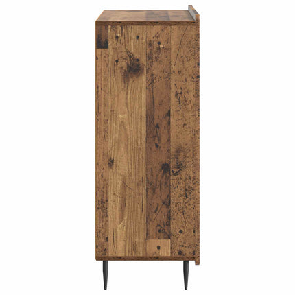 Sideboard Gammalt trä 66 x 34,5 x 92 cm Konstruerat trä
