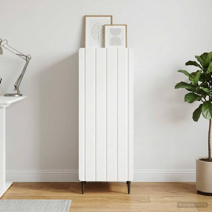 Sideboard Vit 34,5 x 33 x 92 cm Konstruerat trä