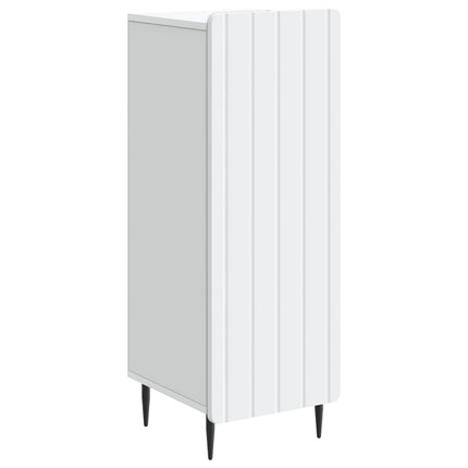 Sideboard Vit 34,5 x 33 x 92 cm Konstruerat trä