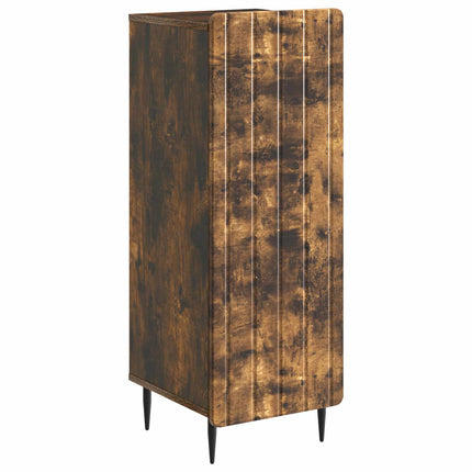 Sideboard Rökt ek 34,5 x 33 x 92 cm Konstruerat trä