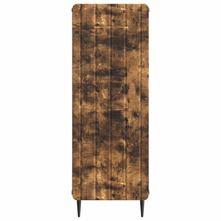 Sideboard Rökt ek 34,5 x 33 x 92 cm Konstruerat trä