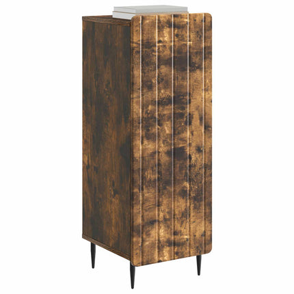 Sideboard Rökt ek 34,5 x 33 x 92 cm Konstruerat trä