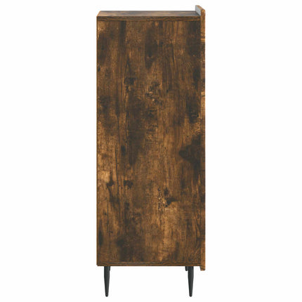 Sideboard Rökt ek 34,5 x 33 x 92 cm Konstruerat trä