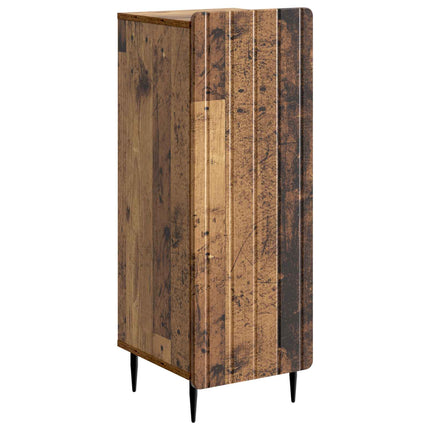 Sideboard Gammalt trä 34,5 x 33 x 92 cm Konstruerat trä