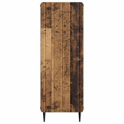 Sideboard Gammalt trä 34,5 x 33 x 92 cm Konstruerat trä