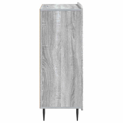 Sideboard Grå sonoma-ek 66 x 34,5 x 91,5 cm Konstruerat trä
