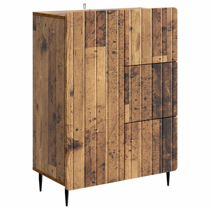 Sideboard Gammalt trä 66 x 34,5 x 91,5 cm Konstruerat trä