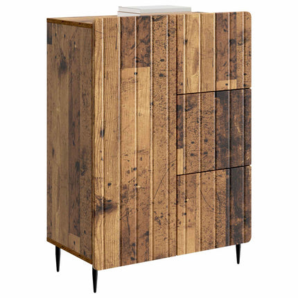 Sideboard Gammalt trä 66 x 34,5 x 91,5 cm Konstruerat trä